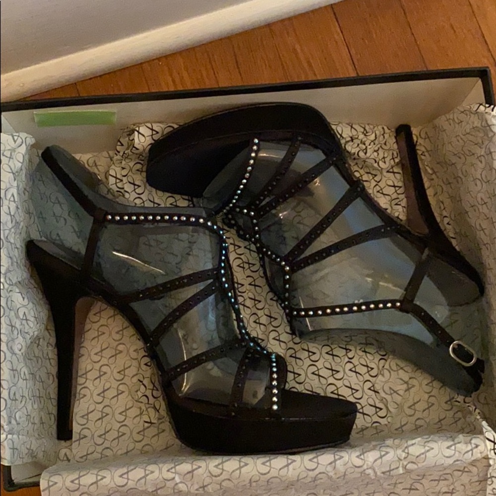 Black high heels